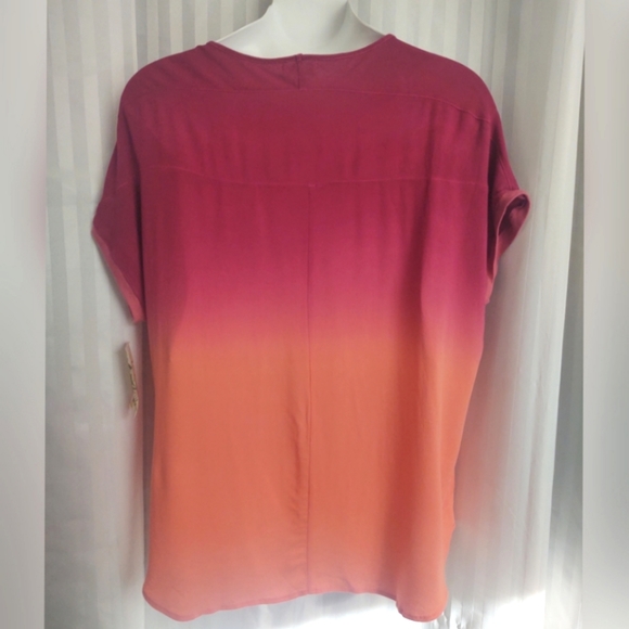 One World casual loose fit drop shoulder top XL - Picture 2 of 5